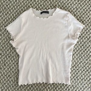 Brandy Melville pink baby tee